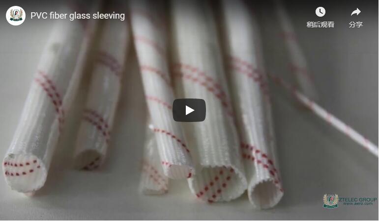 PVC fiber glass sleeving