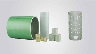 FRP tube epoxy resin fiberglass G10 winding tube for electrical insulation