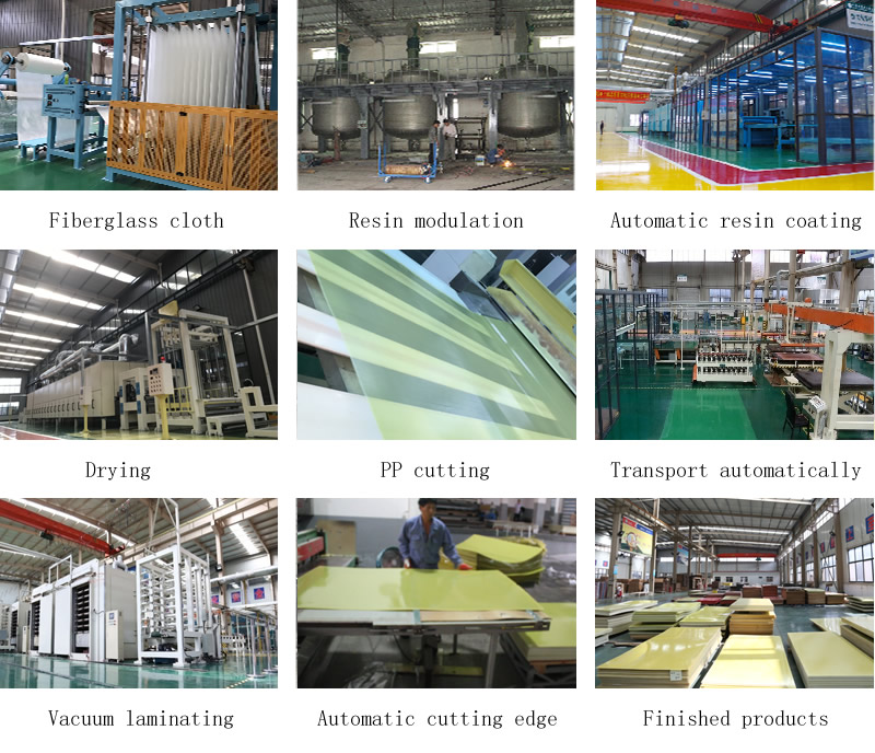 Production line of laminate sheets