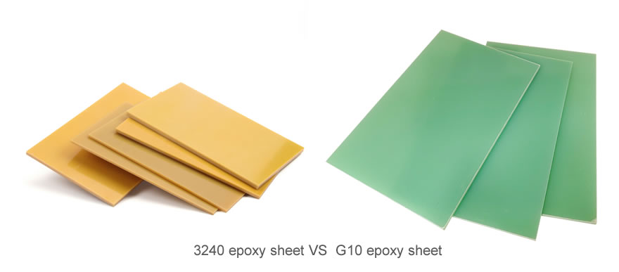 Differences between epoxy board 3240 and G10 epoxy board and GPO-3 insulation board